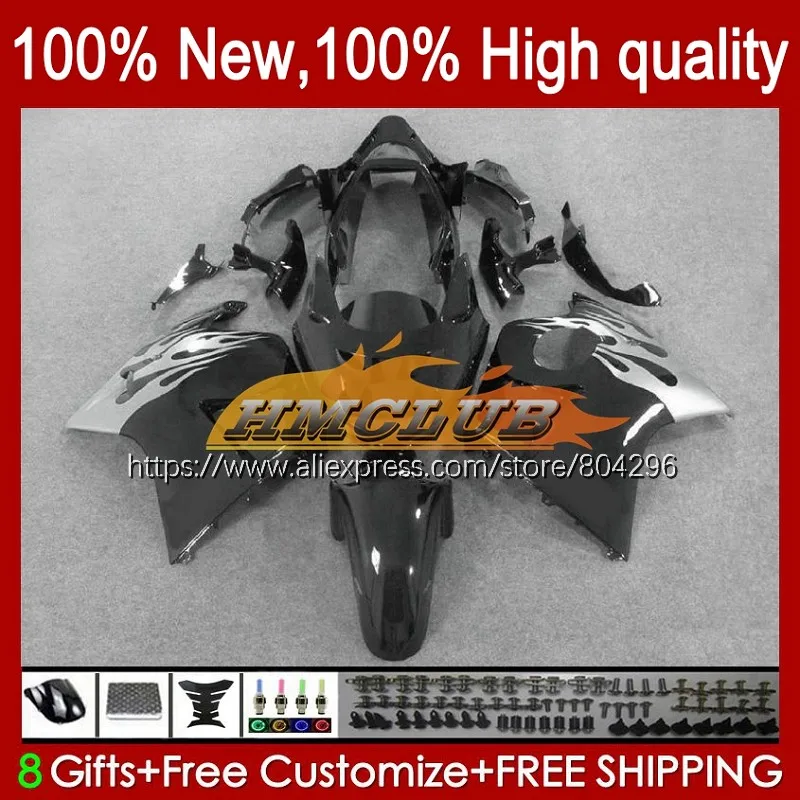 Blackbird For HONDA CBR 1100XX Black silver CBR1100XX 96 97 98 99 00 01 19No.40 CBR1100 XX 2002 2003 2004 2005 2006 2007 Fairing
Blackbird For HONDA CBR 1100XX Black silver CBR1100XX 96 97 98 99 00 01 19No.40 CBR1100 XX 2002 2003 2004 2005 2006 2007 Fairing