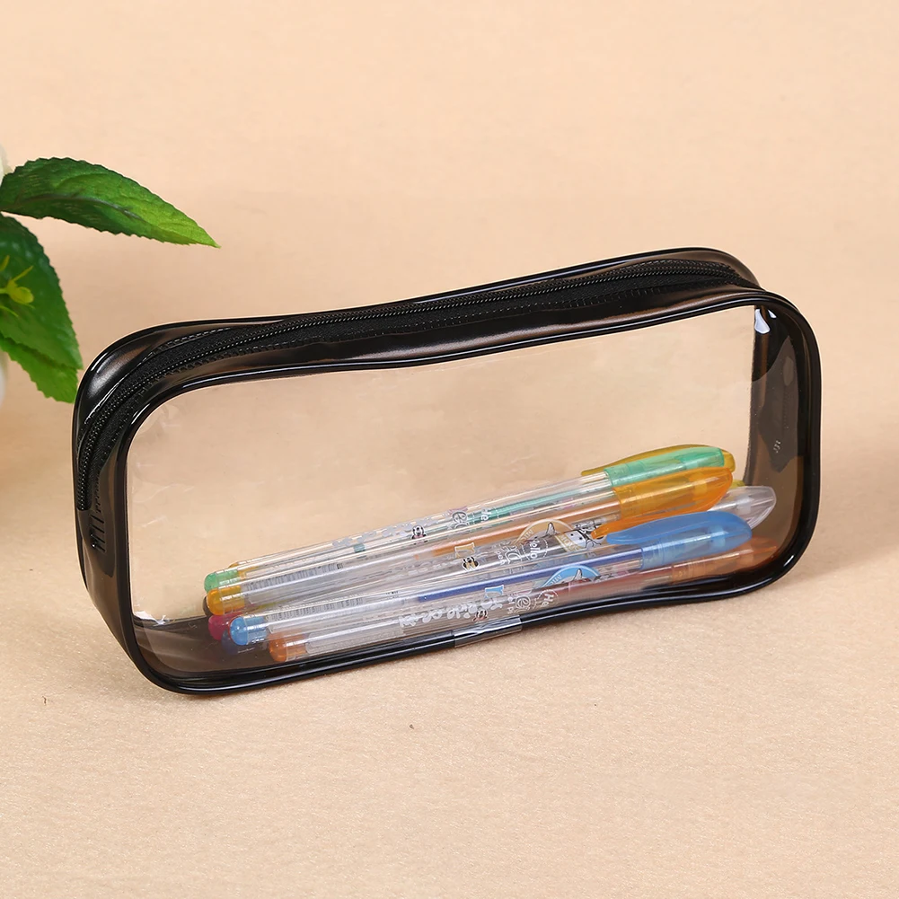 Dust-proof PVC Transparent Pencil Case Simple Zipper Waterproof Pen Holder Pouch School Stationery Travel Cosmetic Bag
Dust-proof PVC Transparent Pencil Case Simple Zipper Waterproof Pen Holder Pouch School Stationery Travel Cosmetic Bag