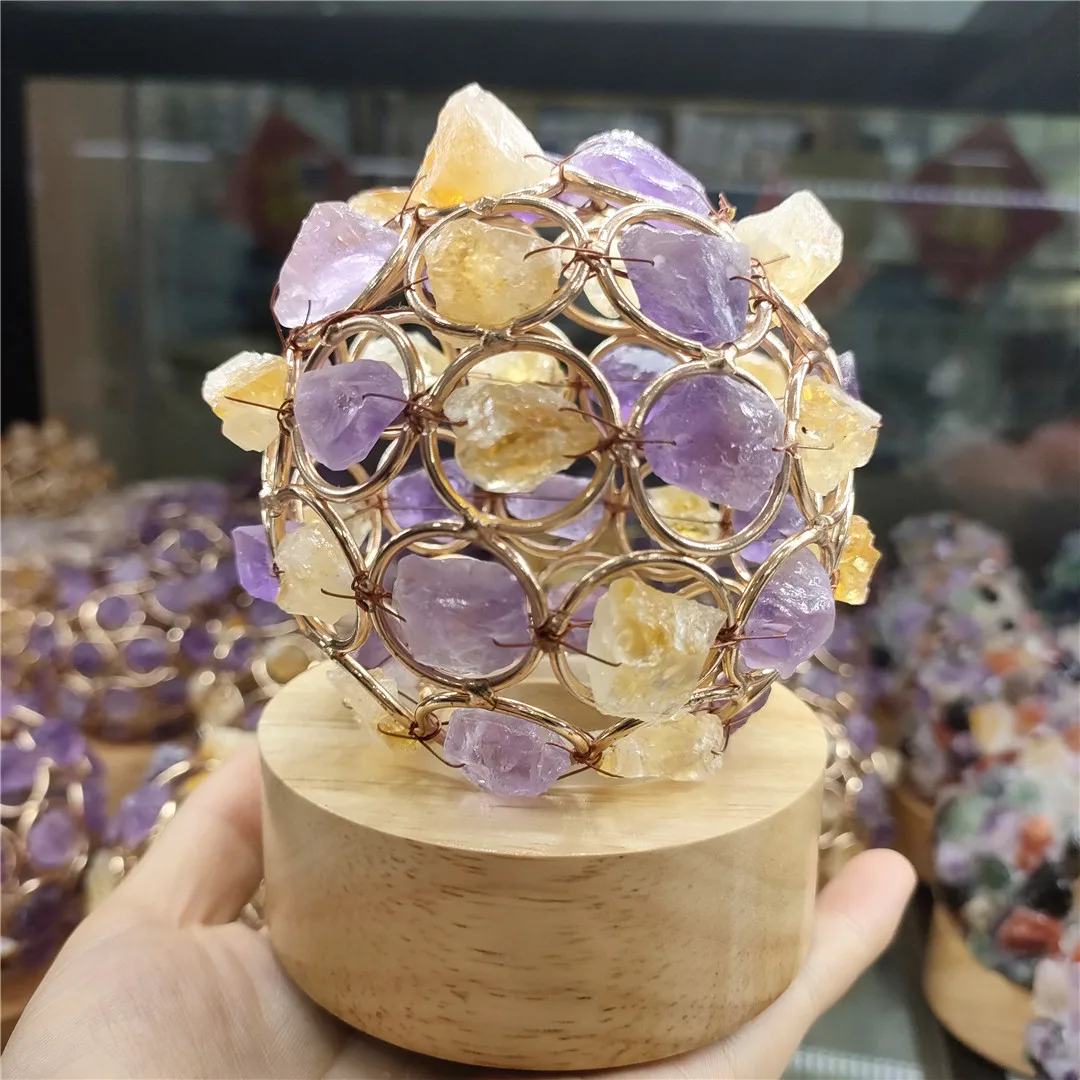 Hot Natural Crystal Lamp Amethyst&Citrine Quartz Crystal Cluster Lamp Meditation Spiritual Reiki Healing for Home Decoration
Hot Natural Crystal Lamp Amethyst&Citrine Quartz Crystal Cluster Lamp Meditation Spiritual Reiki Healing for Home Decoration