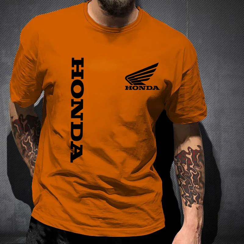 2021 Summer New Honda Car Logo Round Neck T-shirt Punk Printing Short-sleeved Casual Top Casual 3D Printing T-shirt Top
2021 Summer New Honda Car Logo Round Neck T-shirt Punk Printing Short-sleeved Casual Top Casual 3D Printing T-shirt Top