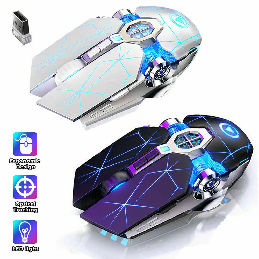 Wireless Optical 2.4G USB Gaming Mouse 1600DPI 7 Color LED Backlit Rechargeable Silent Mice For PC Laptop
Wireless Optical 2.4G USB Gaming Mouse 1600DPI 7 Color LED Backlit Rechargeable Silent Mice For PC Laptop