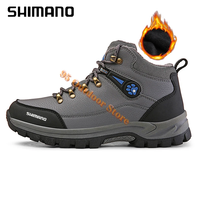Shimano Fishing Shoes Men Winter Shoes Tactical Combat Army Boots UNISEX Outdoor Climbing Shoes Plus Velvet Warm Fishing Shoes
Shimano Fishing Shoes Men Winter Shoes Tactical Combat Army Boots UNISEX Outdoor Climbing Shoes Plus Velvet Warm Fishing Shoes