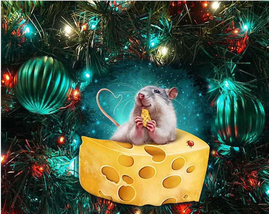 Christmas Ball & Mouse 5D diamond painting cross stitch Full drill square round diamond rhinestone embroidery mosaic hobby art
Christmas Ball & Mouse 5D diamond painting cross stitch Full drill square round diamond rhinestone embroidery mosaic hobby art