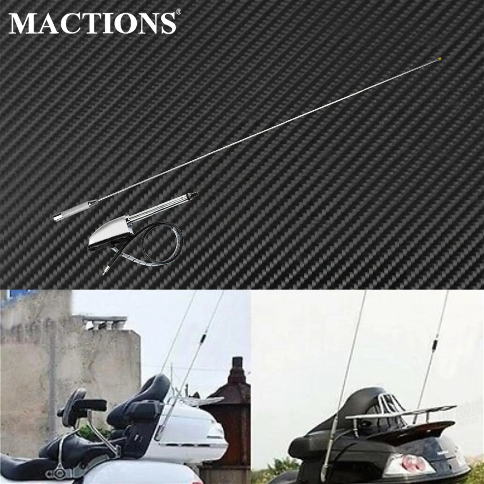 Комплект антенны для мотоцикла, 119 см, Audio Comfort Navi Chrome, для Honda GL1800 GL1500 2001-2009 2010 2011 2012 2013 2014
Комплект антенны для мотоцикла, 119 см, Audio Comfort Navi Chrome, для Honda GL1800 GL1500 2001-2009 2010 2011 2012 2013 2014