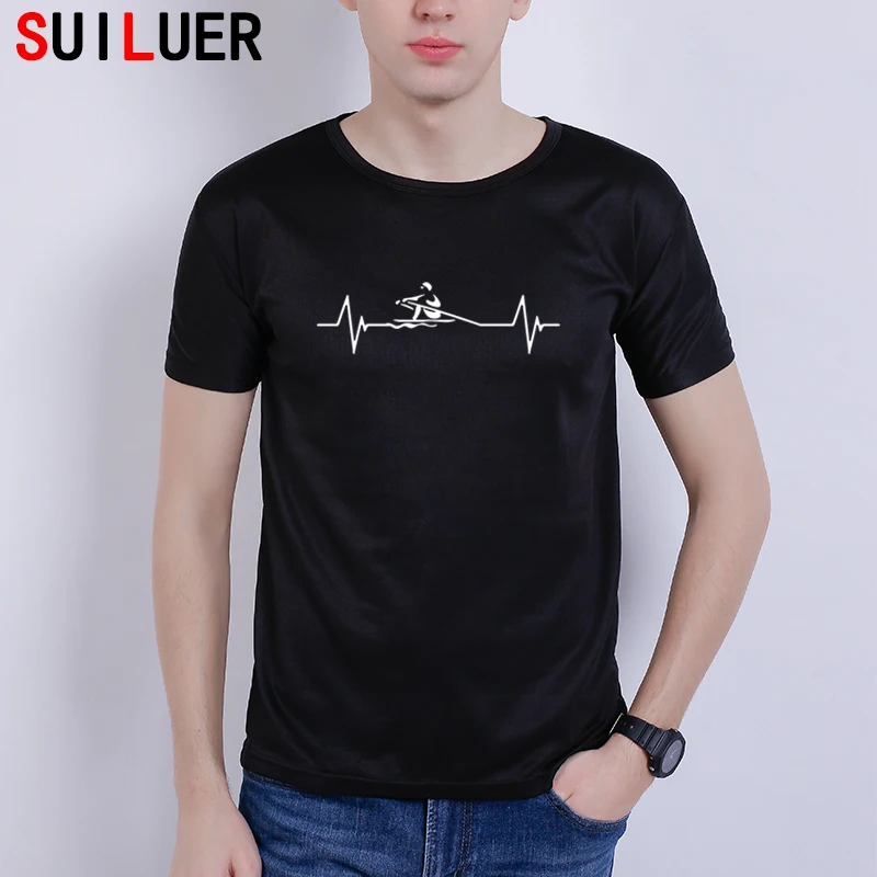 Summer New Heartbeat of Rowing T Shirt Mans Short Sleeve Fashion Kayaking T-shirt O-neck Men Funny Canoeing Tshirt SL-992
Summer New Heartbeat of Rowing T Shirt Mans Short Sleeve Fashion Kayaking T-shirt O-neck Men Funny Canoeing Tshirt SL-992
