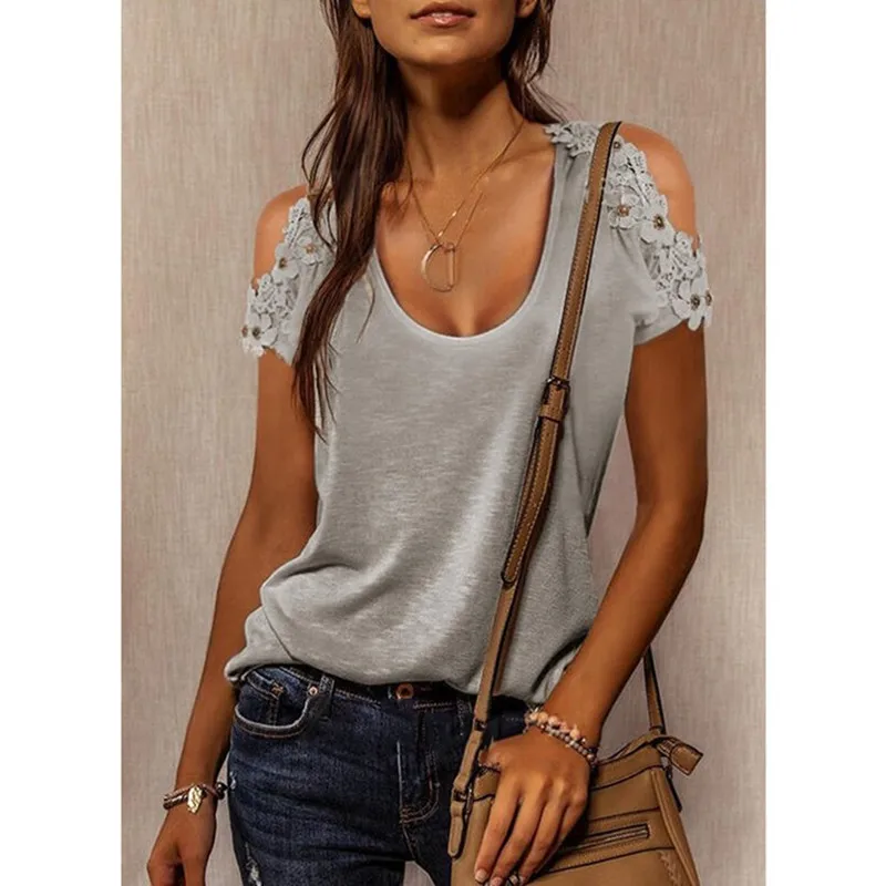 Pure Color Temperament Commuter Loose Hedging Round Neck Lace Stitching Raglan Sleeves 2021 Summer Women's Clothing T-Shirt Top
Pure Color Temperament Commuter Loose Hedging Round Neck Lace Stitching Raglan Sleeves 2021 Summer Women's Clothing T-Shirt Top