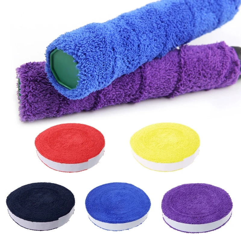 Y1UC 1 Reel 10M Towel Glue Grip Badminton Tennis Racket Overgrips Non-Slip Sweat Band Grip Tape
Y1UC 1 Reel 10M Towel Glue Grip Badminton Tennis Racket Overgrips Non-Slip Sweat Band Grip Tape