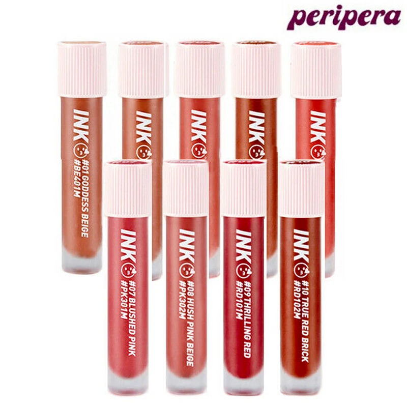 

PERIPERA Ink Matte Blur Tint 3.8g Sexy Pink Lipstick Matte Waterproof Velvet Lip Stick Sexy Pigments Makeup Korea Cosmetics