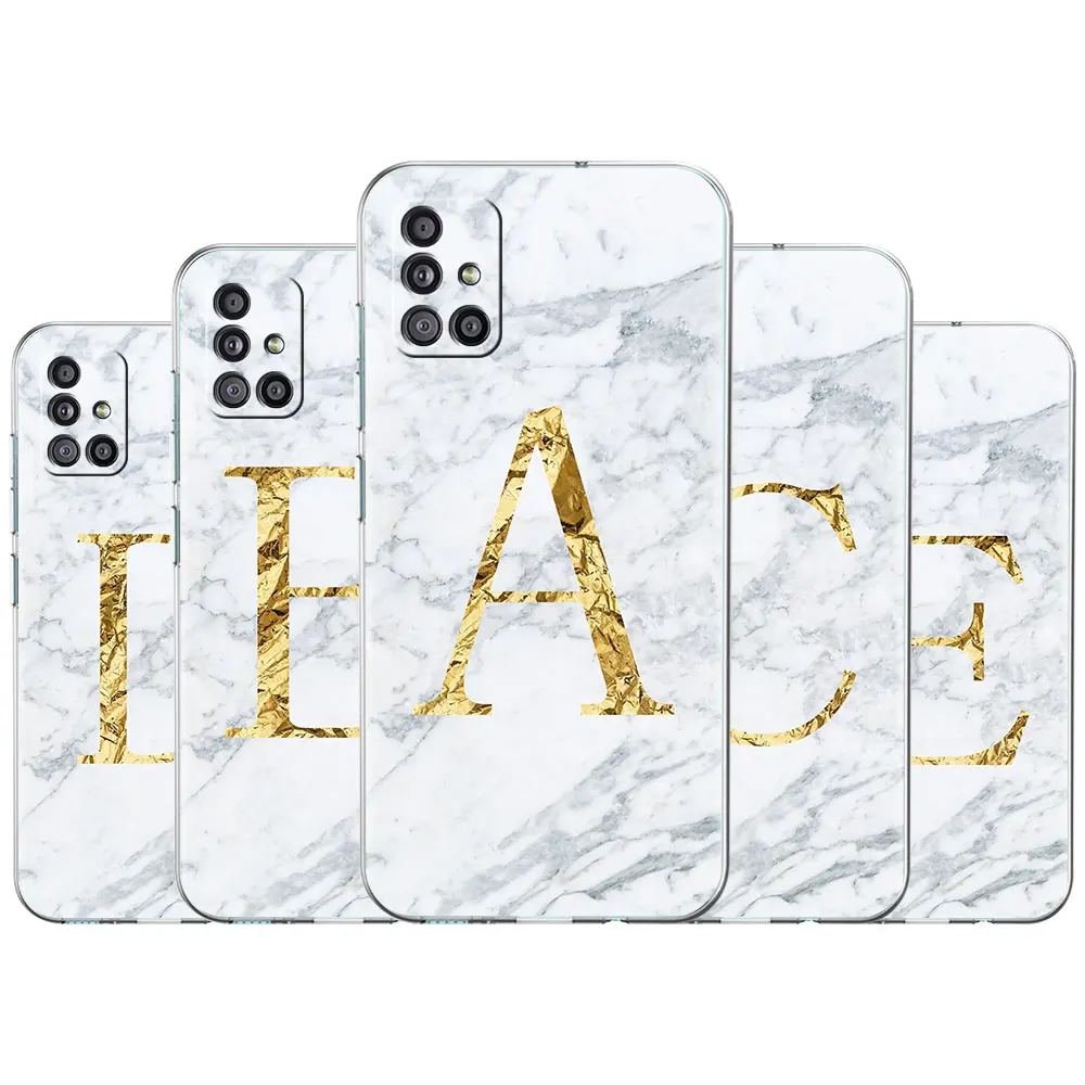 Letter A B C D white marble Soft Case For Samsung Galaxy A50 A70 A10 M31 A20e A30 A40 A20s M51 M11 Transparent Phone Funda
Letter A B C D white marble Soft Case For Samsung Galaxy A50 A70 A10 M31 A20e A30 A40 A20s M51 M11 Transparent Phone Funda