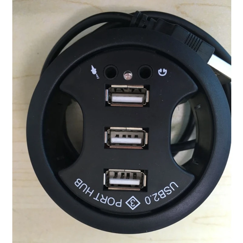 Desktop HUB USB2.0 Hub with Audio Earmark All-In-One Hub 3-Port Hub Audio Device Mark Kefeng
Desktop HUB USB2.0 Hub with Audio Earmark All-In-One Hub 3-Port Hub Audio Device Mark Kefeng