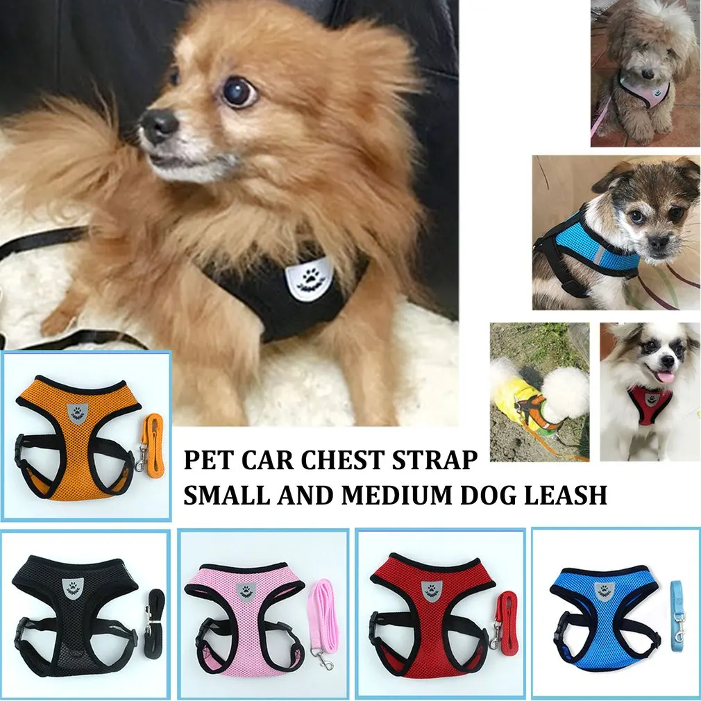 Adjustable Dog Harness Puppy Pet Dogs Vest Car Running Small Medium Large Padded Adjustable Pet Puppy Dogs Soft Vest
Adjustable Dog Harness Puppy Pet Dogs Vest Car Running Small Medium Large Padded Adjustable Pet Puppy Dogs Soft Vest