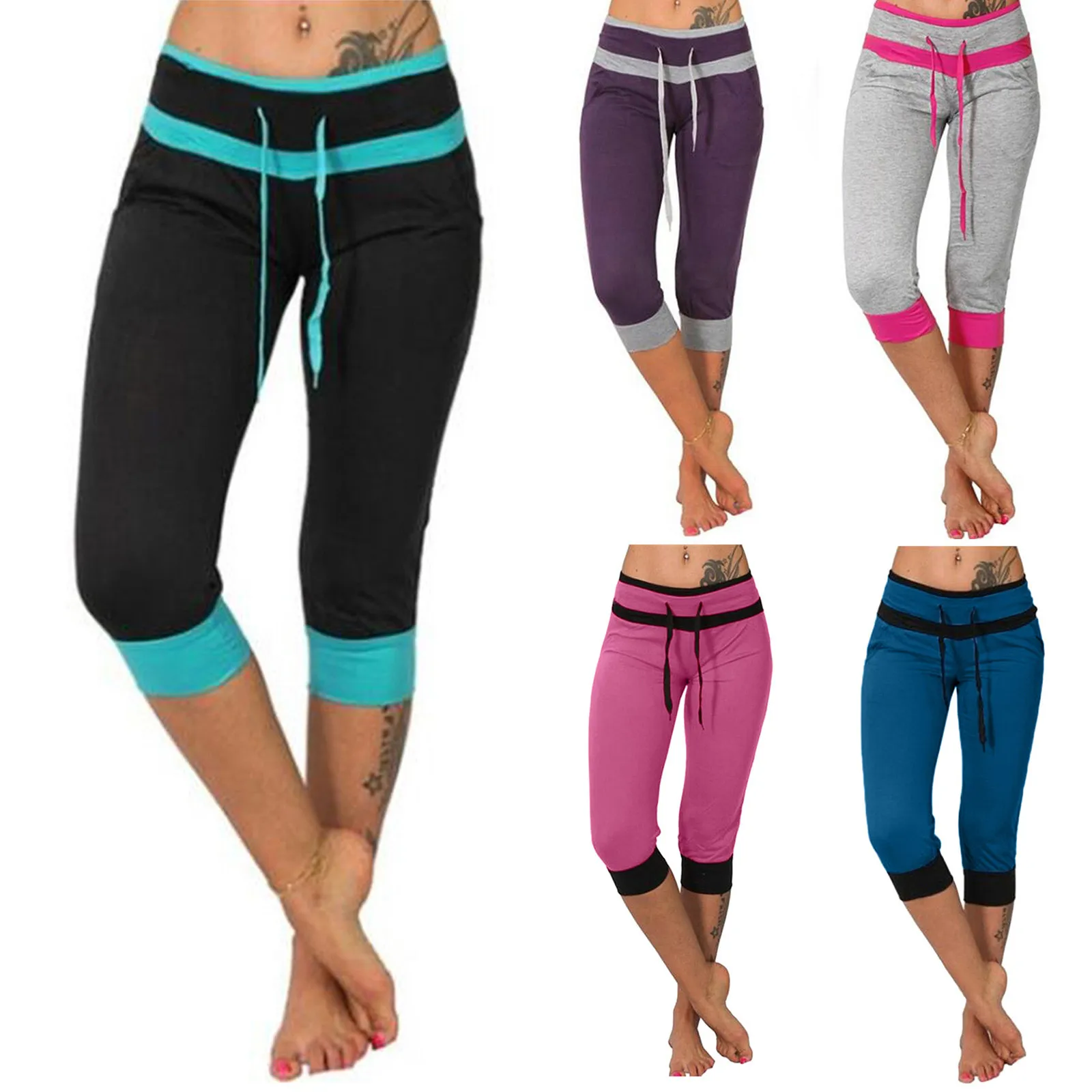 Women's Yoga Pants Fashion Short Pants Casual Chino Pants Solid Trouser Sport pants споѬивнй косм женск
Women's Yoga Pants Fashion Short Pants Casual Chino Pants Solid Trouser Sport pants споѬивнй косм женск