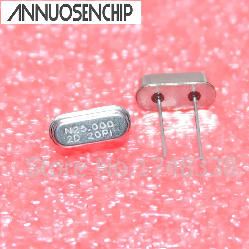 100 шт./лот 25 МГц HC-49 s 49 s пассивные кристаллы до 25 м 25,000 МГц crystal 25 МГц 25,000 МГц HC-49S 
100 шт./лот 25 МГц HC-49 s 49 s пассивные кристаллы до 25 м 25,000 МГц crystal 25 МГц 25,000 МГц HC-49S