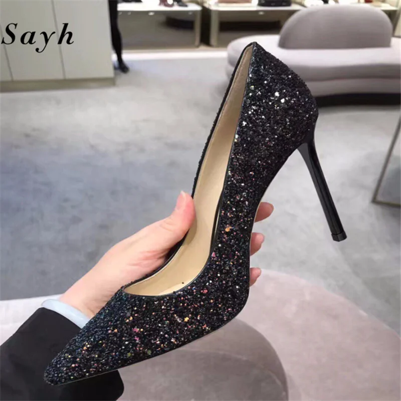 Classic Fashion Women High Heels Pumps Pointed Toe Shoes Party Wedding Bling Bridal Dress Shoes Lady Stilettos Dress Shoes
Classic Fashion Women High Heels Pumps Pointed Toe Shoes Party Wedding Bling Bridal Dress Shoes Lady Stilettos Dress Shoes