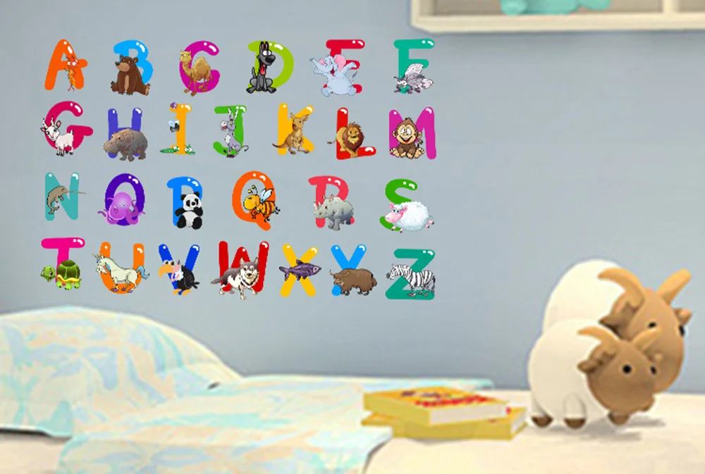New English Letter Wall Stickers Early Childhood Education Children's Bedroom Kindergarten Graffiti Decorative Sticker Traceless
New English Letter Wall Stickers Early Childhood Education Children's Bedroom Kindergarten Graffiti Decorative Sticker Traceless