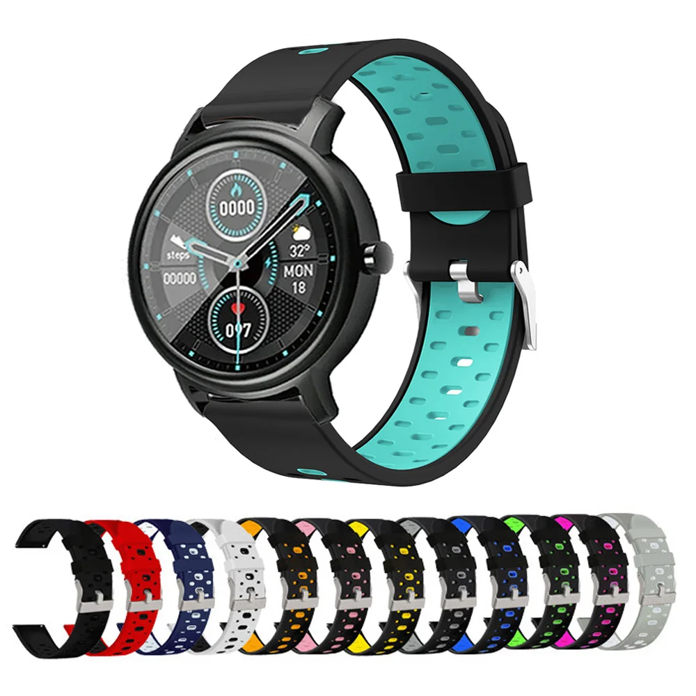 20mm Silicone Strap For Xiaomi Mibro Air Smart Watch Watchband For Mi bro Color Bracelet Sport Replacement Wristband
20mm Silicone Strap For Xiaomi Mibro Air Smart Watch Watchband For Mi bro Color Bracelet Sport Replacement Wristband