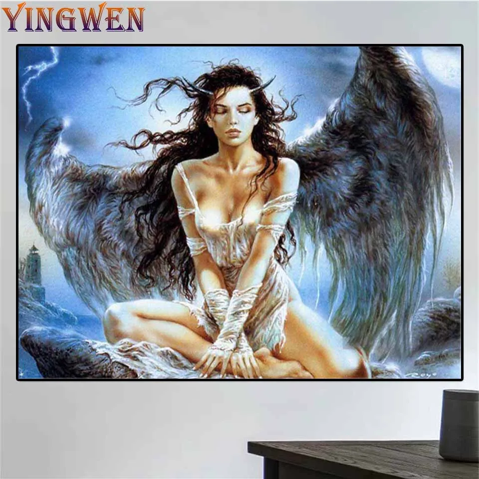 5D Diamond Painting Fallen Angel Fantasy Art Full Drill Wall Decor Inlaid Diamond Embroidery Portrait Cross Stitch Home Decor
5D Diamond Painting Fallen Angel Fantasy Art Full Drill Wall Decor Inlaid Diamond Embroidery Portrait Cross Stitch Home Decor