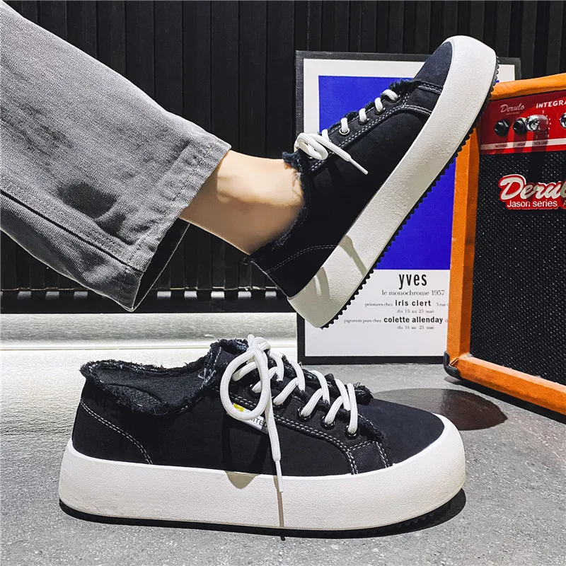 2021 Spring Autumn New Korean Style Canvas Shoes Breathable Solid Colors Shallow Flat Men's Vulcanize Shoes Wear-resisting 
2021 Spring Autumn New Korean Style Canvas Shoes Breathable Solid Colors Shallow Flat Men's Vulcanize Shoes Wear-resisting