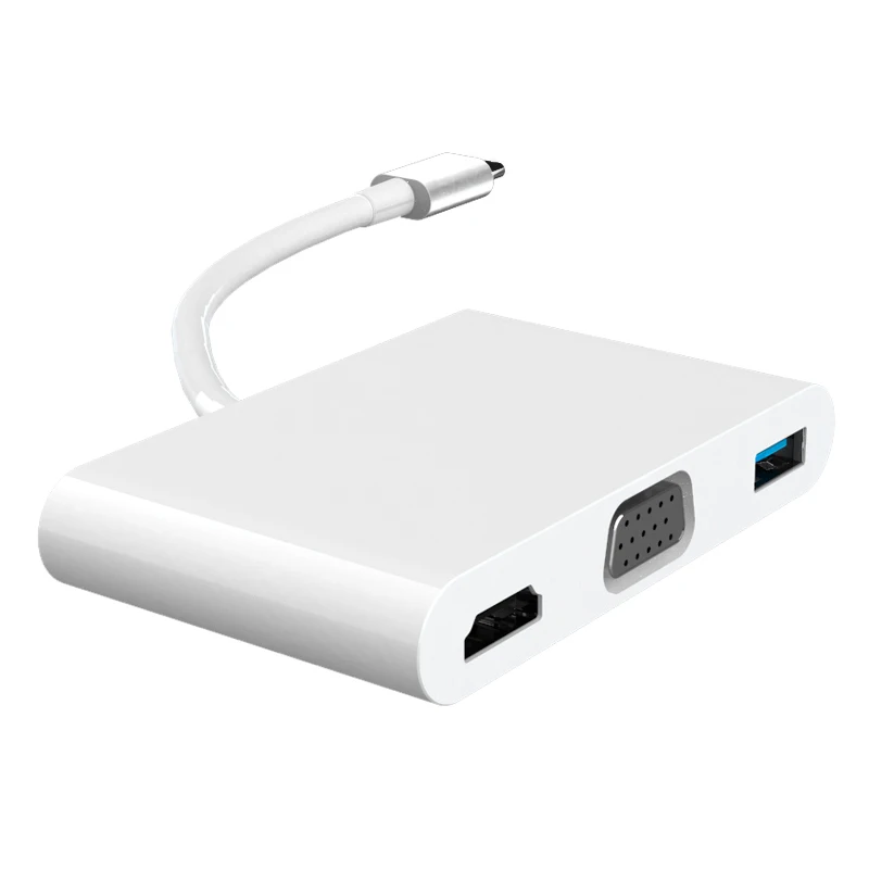 PP5A Converter, Type-C to PD/VGA/USB3.0/HDMI/3.5mm Audio Multifunctional 5-in-1 Docking Station
PP5A Converter, Type-C to PD/VGA/USB3.0/HDMI/3.5mm Audio Multifunctional 5-in-1 Docking Station