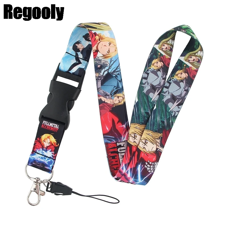 Fullmetal Alchemist Lanyard for Keys Phone Cool Neck Strap Lanyard for Camera Whistle ID Badge Cute webbings ribbons Gifts
Fullmetal Alchemist Lanyard for Keys Phone Cool Neck Strap Lanyard for Camera Whistle ID Badge Cute webbings ribbons Gifts