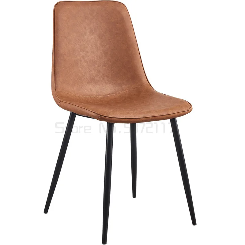 Dining chair backrest household light luxury negotiation restaurant desk stool simple Nordic leather chair
Dining chair backrest household light luxury negotiation restaurant desk stool simple Nordic leather chair