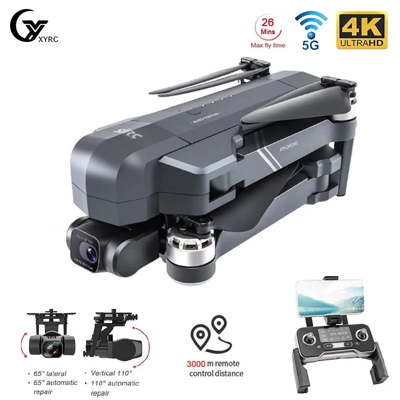 Дрон GPS F11 Pro 4K, профессиональная камера, 2-осевой шарнир, стабилизация удара, Аэрофотосъемка, складной летательный аппарат без щеток, радиоуп...
Дрон GPS F11 Pro 4K, профессиональная камера, 2-осевой шарнир, стабилизация удара, Аэрофотосъемка, складной летательный аппарат без щеток, радиоуп...