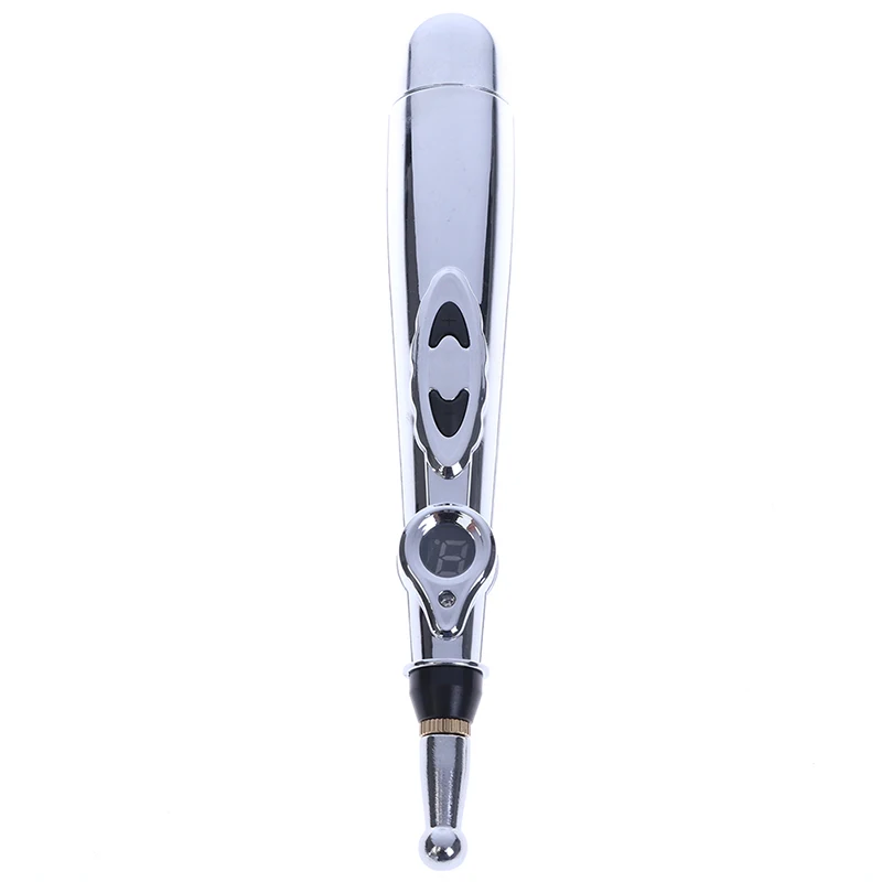 Electric Acupuncture Point Massage Pen Pain Relief Laser Therapy Electronic Meridian Energy Pen Body Head Back Neck Leg Massager
Electric Acupuncture Point Massage Pen Pain Relief Laser Therapy Electronic Meridian Energy Pen Body Head Back Neck Leg Massager