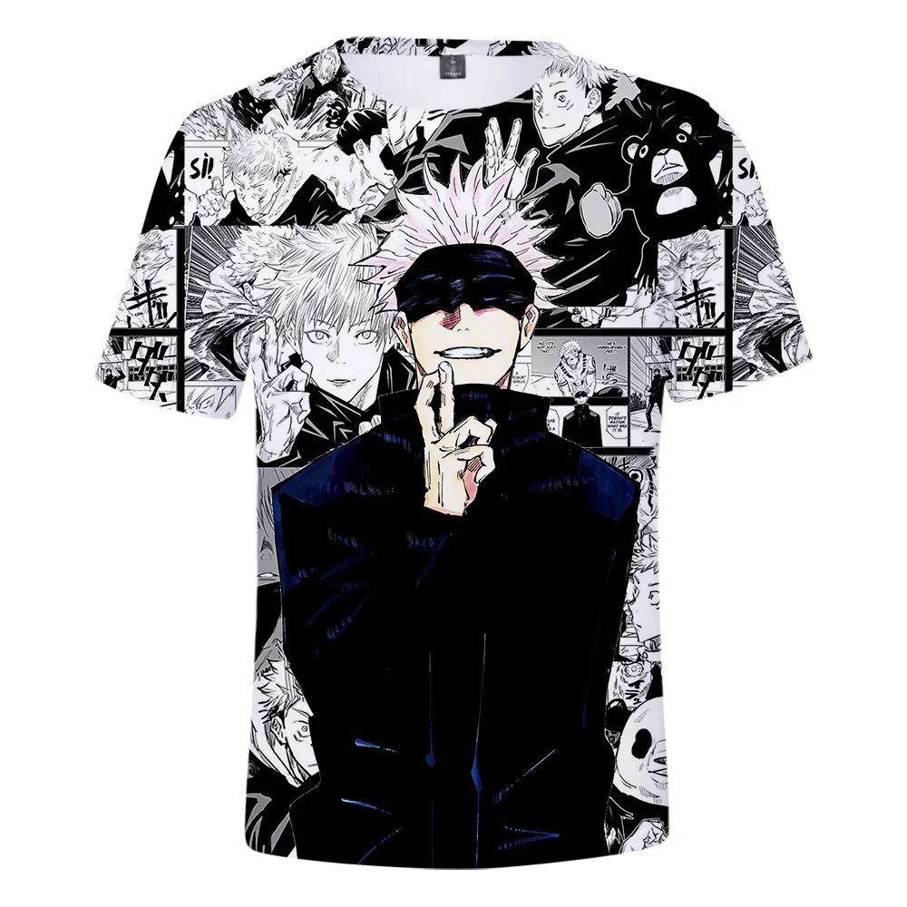 Jujutsu Kaisen T-Shirts Anime 3D Print Streetwear Men Women Harajuku Cosplay Oversized T Shirt Fashion Tees Tops Clothing Unisex
Jujutsu Kaisen T-Shirts Anime 3D Print Streetwear Men Women Harajuku Cosplay Oversized T Shirt Fashion Tees Tops Clothing Unisex