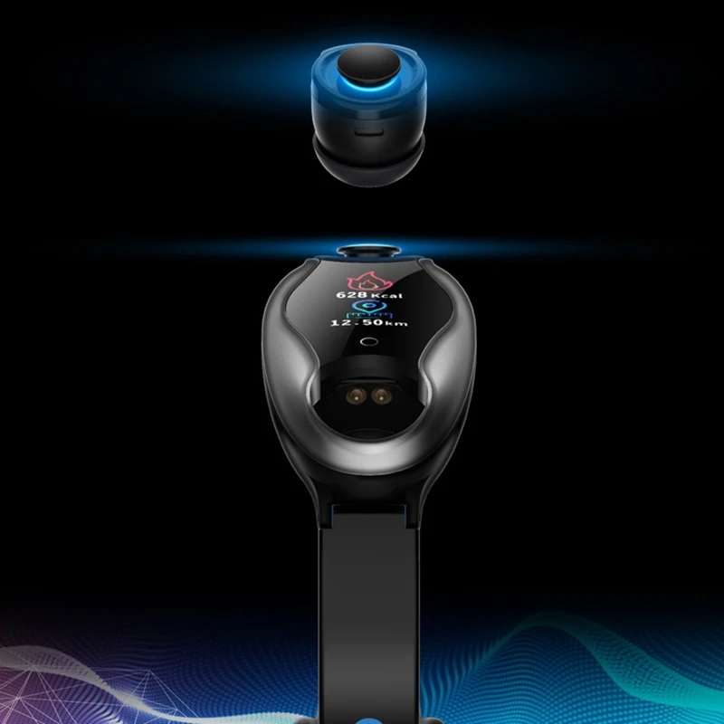 2 in 1 Smart Bracelet Wireless Bluetooth-compatible 5.0 Headset Combo Running Music Wristband Earphone Heart Rate Blood Pressure
2 in 1 Smart Bracelet Wireless Bluetooth-compatible 5.0 Headset Combo Running Music Wristband Earphone Heart Rate Blood Pressure