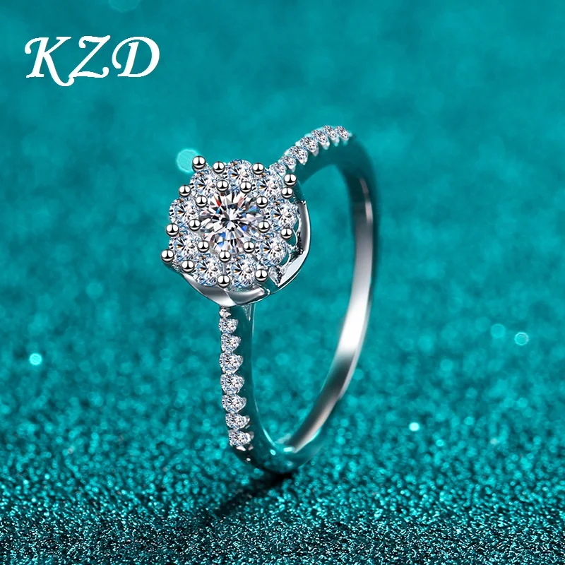 Ladies S925 Sterling Silver 20 Points Moissanite Ring Girlfriend Anniversary Birthday Surprise Gift
Ladies S925 Sterling Silver 20 Points Moissanite Ring Girlfriend Anniversary Birthday Surprise Gift
