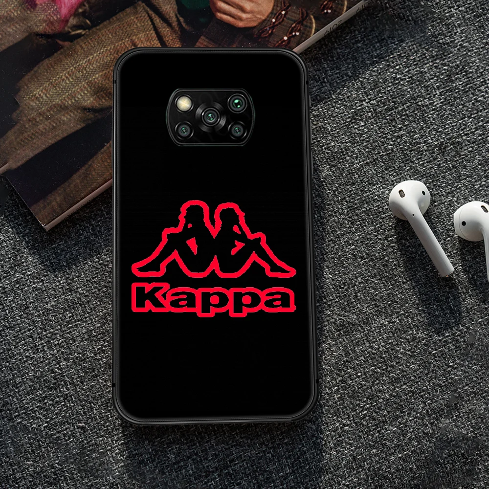 Italian sports brand kappa Phone case Cover Hull For Xiaomi Mi A2 A3 8 9 9T Note 10 Se Lite Pro black Back Luxury Waterproof
Italian sports brand kappa Phone case Cover Hull For Xiaomi Mi A2 A3 8 9 9T Note 10 Se Lite Pro black Back Luxury Waterproof