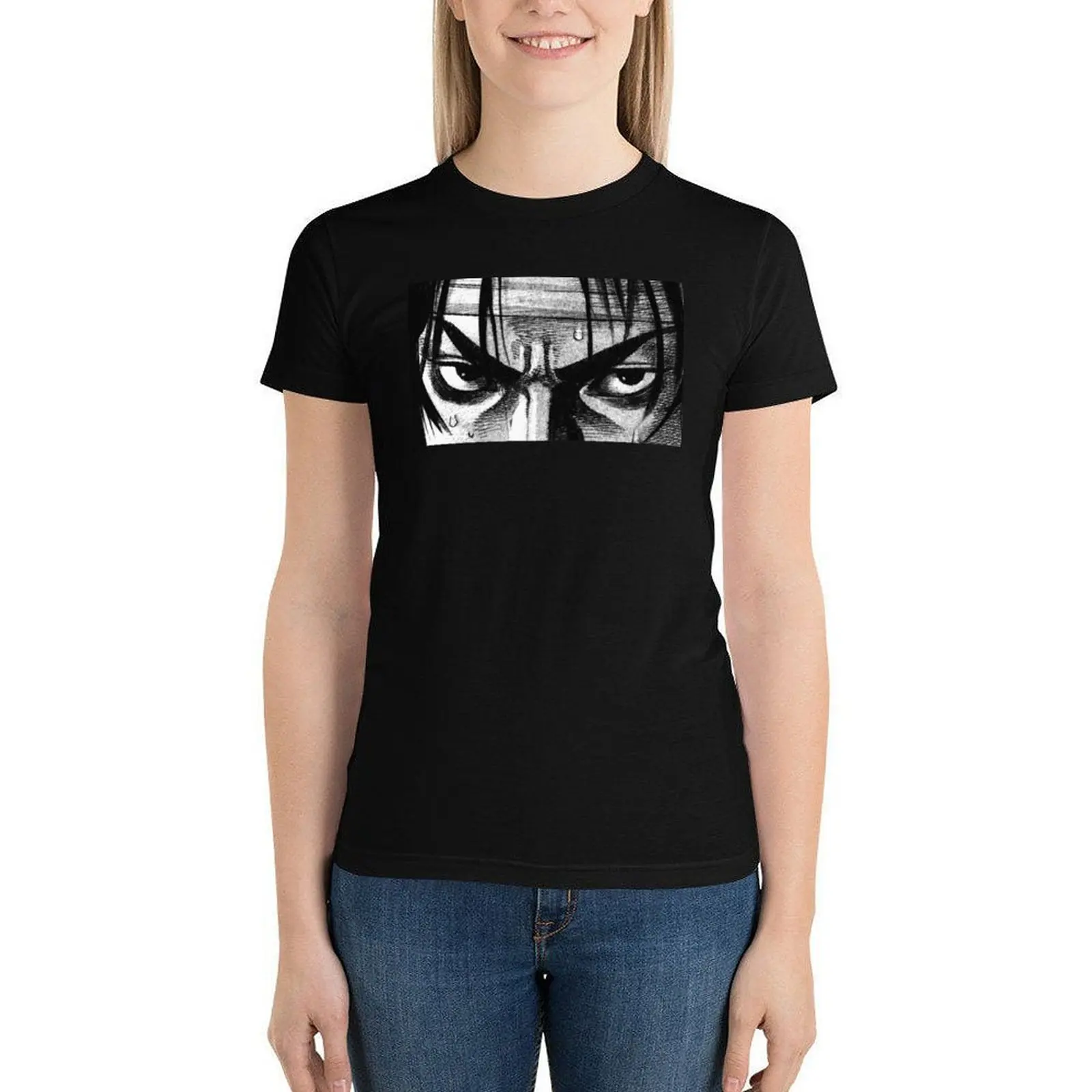 Berserk Eye Print Tshirt Japan Anime Horror Short-Sleeve Womens Cotton T Shirt Street Style O Neck Pattern Tee Shirt Oversize
Berserk Eye Print Tshirt Japan Anime Horror Short-Sleeve Womens Cotton T Shirt Street Style O Neck Pattern Tee Shirt Oversize