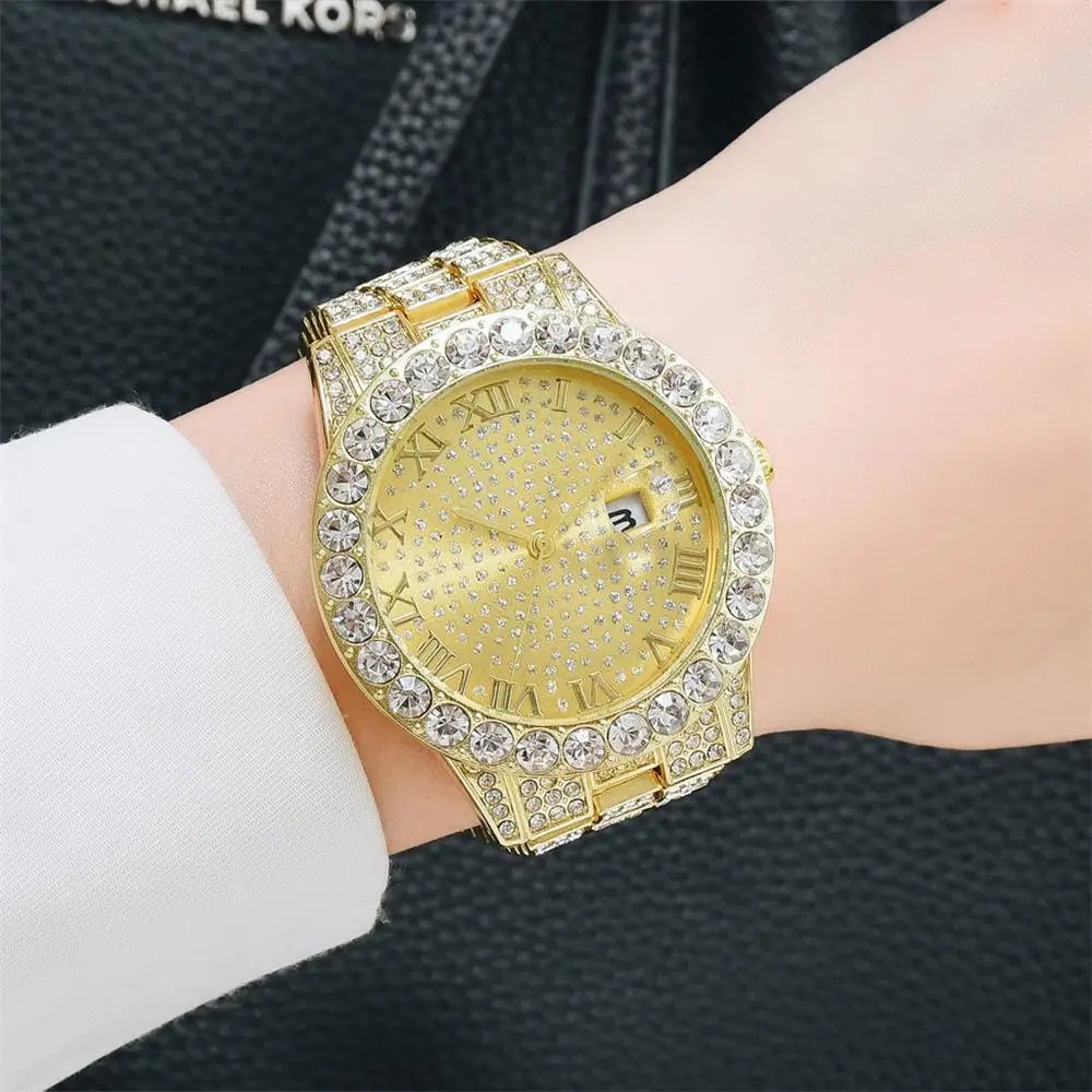 2020 Diamond-encrusted Gold Women Watch Business Quartz Watch Ladies Brand Luxury Female Wrist Watch Girl Clock Relogio Feminin
2020 Diamond-encrusted Gold Women Watch Business Quartz Watch Ladies Brand Luxury Female Wrist Watch Girl Clock Relogio Feminin