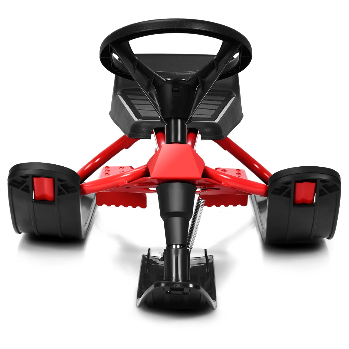 Kids Snow Racer Sled w/ Steering Wheel & Double Brakes Pull Rope Iron Outdoor
Kids Snow Racer Sled w/ Steering Wheel & Double Brakes Pull Rope Iron Outdoor
