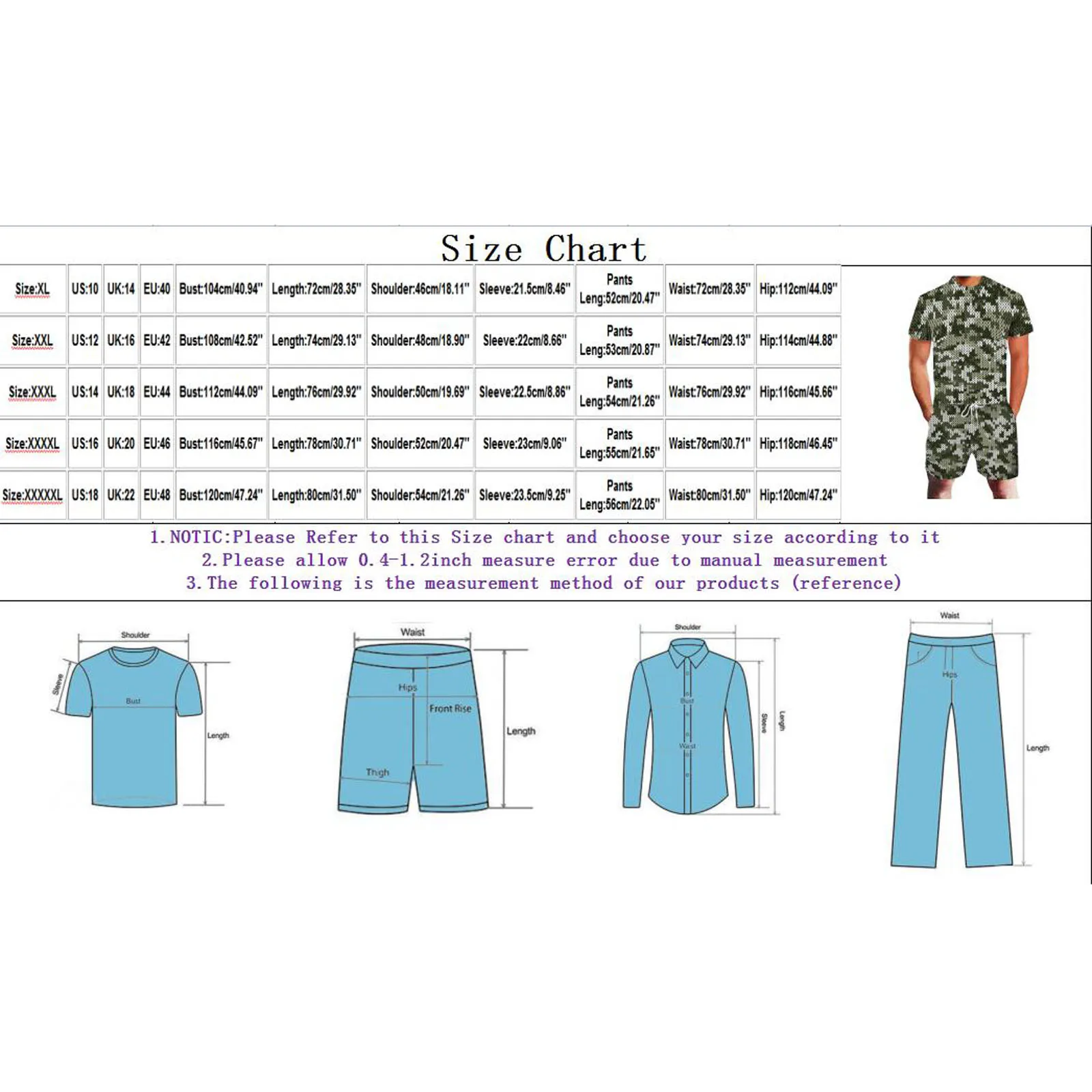 Men T-shirt Set 3d Print Pattern Short Sleeve Round Collar Casual Sportswear Fitness T Shirt Set Fashion Print T-shirts Sets
Men T-shirt Set 3d Print Pattern Short Sleeve Round Collar Casual Sportswear Fitness T Shirt Set Fashion Print T-shirts Sets