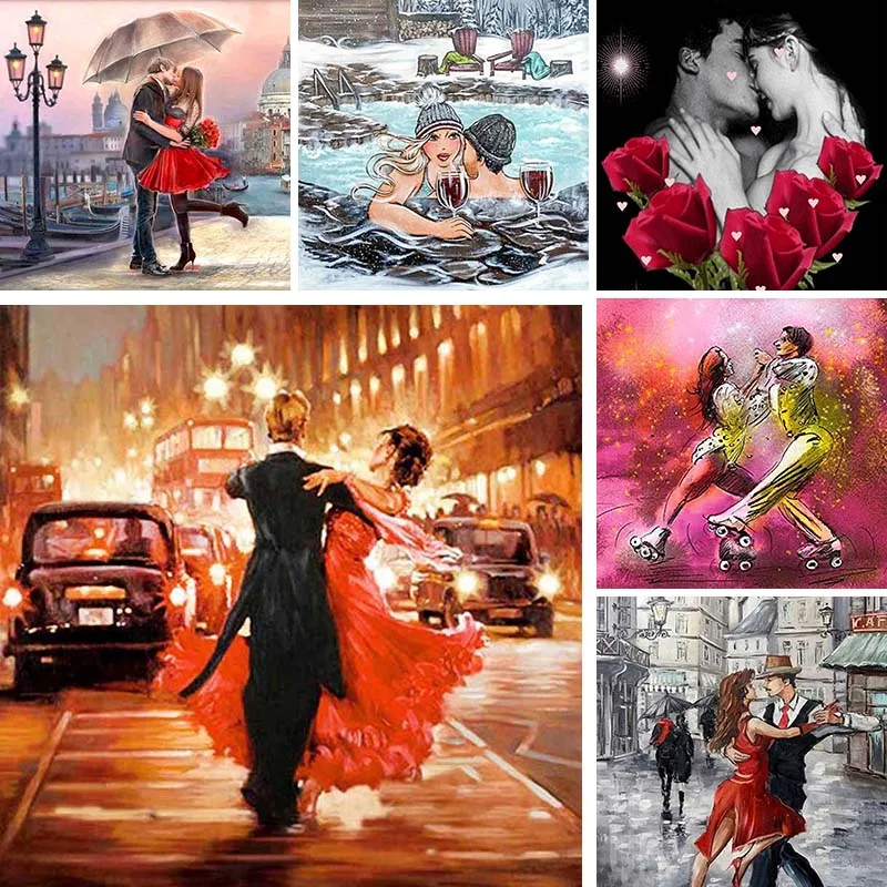 Full Rhinestone 5D DIY Diamond Embroidery Lovers Dancing In The Streets Of Towns Diamond Painting Couples Photo Home Decor T83
Full Rhinestone 5D DIY Diamond Embroidery Lovers Dancing In The Streets Of Towns Diamond Painting Couples Photo Home Decor T83