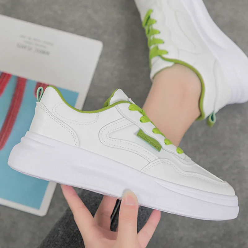 OLOME Little white shoes women's 2020 spring new Korean version of the wild thick bottom women's shoes low-top sports students
OLOME Little white shoes women's 2020 spring new Korean version of the wild thick bottom women's shoes low-top sports students