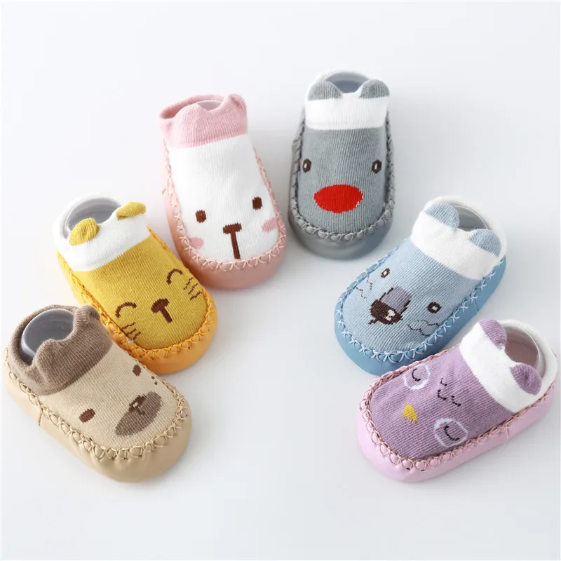 Cotton Spring and Summer Cartoon Non-slip Skin Baby Infant Toddler Floor Shoes Stereo Ear Baby Socks Newborn moccasins
Cotton Spring and Summer Cartoon Non-slip Skin Baby Infant Toddler Floor Shoes Stereo Ear Baby Socks Newborn moccasins