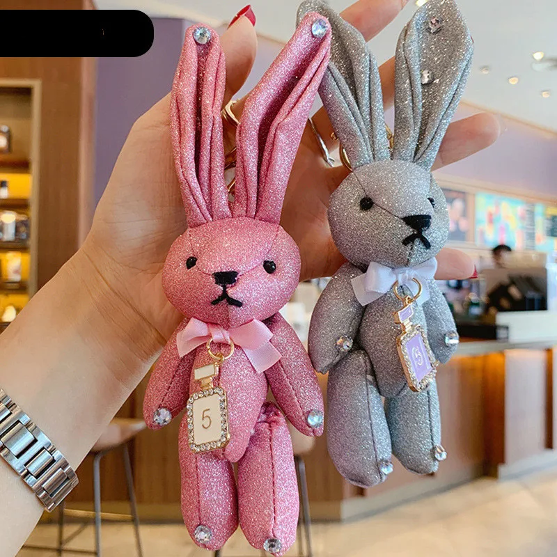 Cute cartoon matte cloth wish rabbit key fob creative small gift bag hanging phone case accessories
Cute cartoon matte cloth wish rabbit key fob creative small gift bag hanging phone case accessories