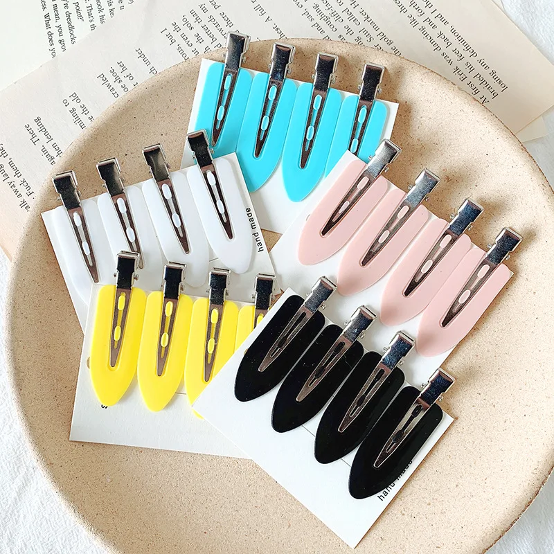 4Pcs Women Girls Hair Clips Grip Hairdressing Clamps Washing Face Barrette Makeup Side Bangs Fix Fringe Hairpins Styling Tools
4Pcs Women Girls Hair Clips Grip Hairdressing Clamps Washing Face Barrette Makeup Side Bangs Fix Fringe Hairpins Styling Tools