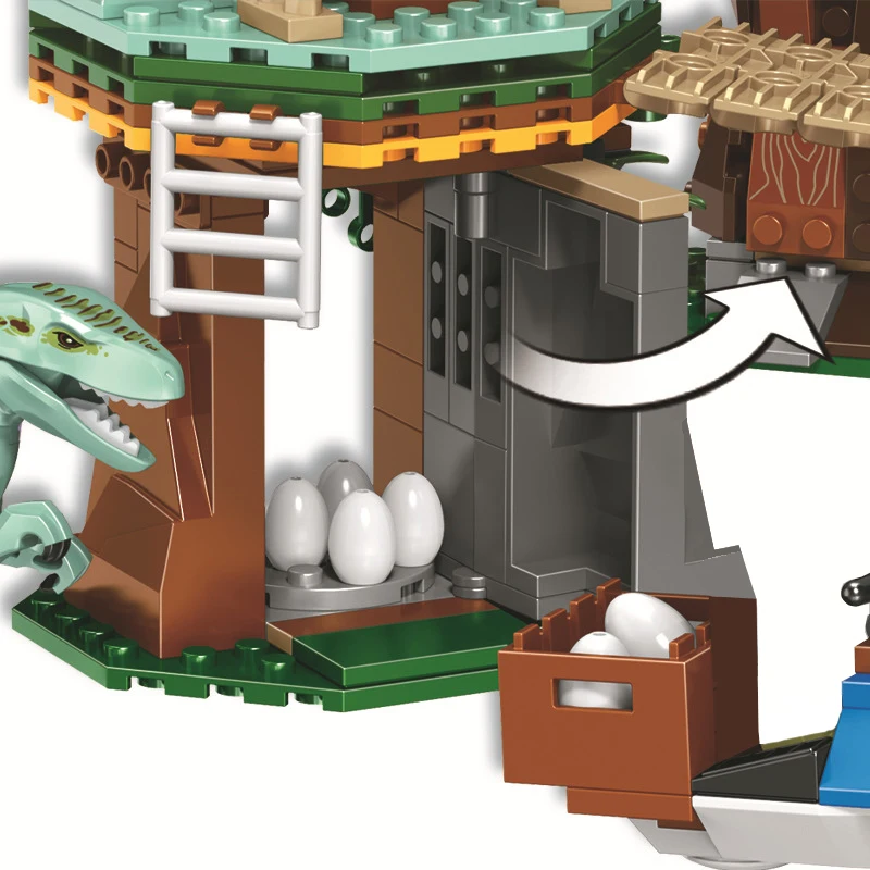 1000pcs Jurassic Dinosaurs World Park Dinosaur Tribe Tree House Building Blocks With Figures Indominus Rex Pterosaur Bricks Toys
1000pcs Jurassic Dinosaurs World Park Dinosaur Tribe Tree House Building Blocks With Figures Indominus Rex Pterosaur Bricks Toys