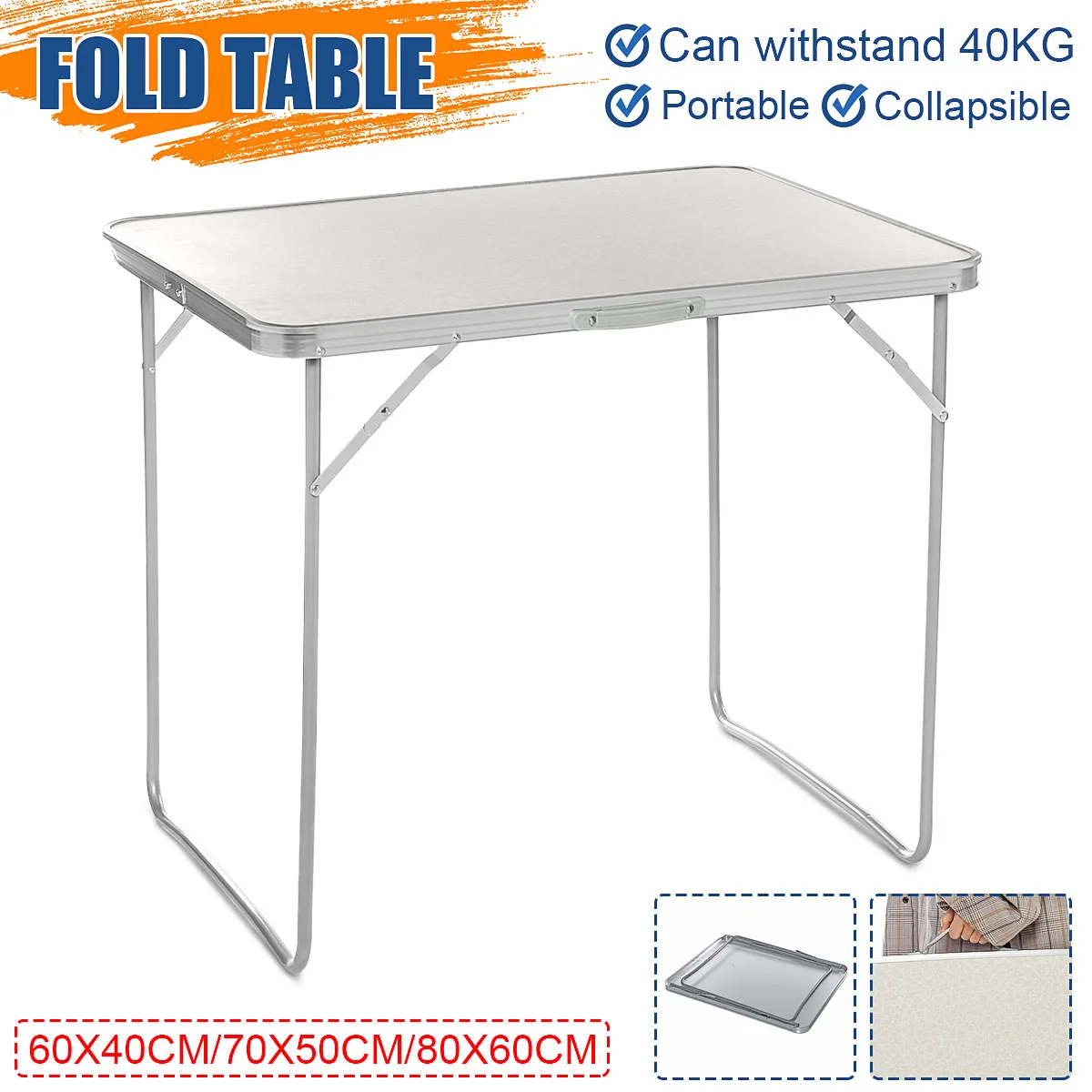 3 sizes Portable Foldable Table Aluminium Alloy Folding Table for Outdoor Beach Picnic Hiking Camping with Carrying Handle
3 sizes Portable Foldable Table Aluminium Alloy Folding Table for Outdoor Beach Picnic Hiking Camping with Carrying Handle