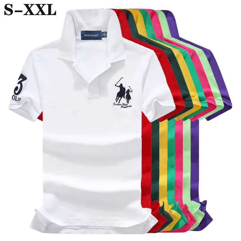100% Cotton Top quality Short sleeve Men's polos shirts Brand embroidery Casual Lapel Summer Mens tops Fashion polos homme S-XXL
100% Cotton Top quality Short sleeve Men's polos shirts Brand embroidery Casual Lapel Summer Mens tops Fashion polos homme S-XXL