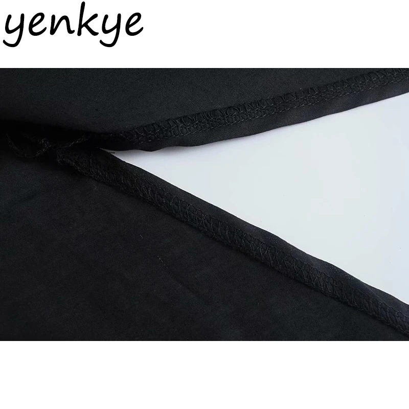 YENKYE Summer Women Vintage Black Flowy Long Dress Sexy Square Neck Puff Sleeve Holiday Party Dresses Female Chic Vestido
YENKYE Summer Women Vintage Black Flowy Long Dress Sexy Square Neck Puff Sleeve Holiday Party Dresses Female Chic Vestido