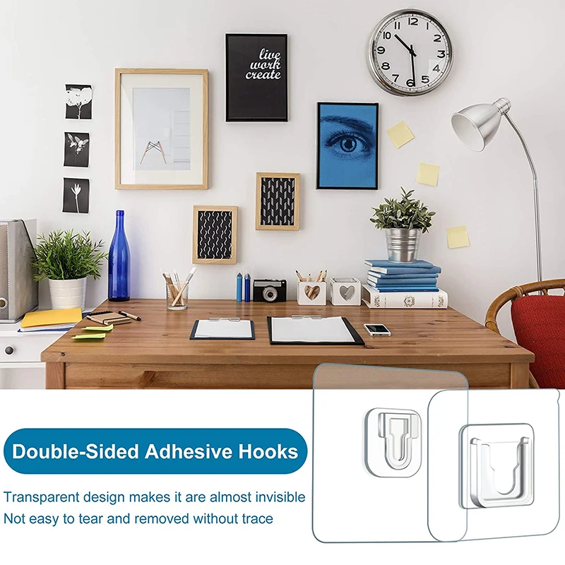 5/10 Pairs Double Sided Adhesive Wall Hooks Hanger Clear Sticking Hook Self Adhesive Hooks Suction Cup Sucker Storage Holder
5/10 Pairs Double Sided Adhesive Wall Hooks Hanger Clear Sticking Hook Self Adhesive Hooks Suction Cup Sucker Storage Holder
