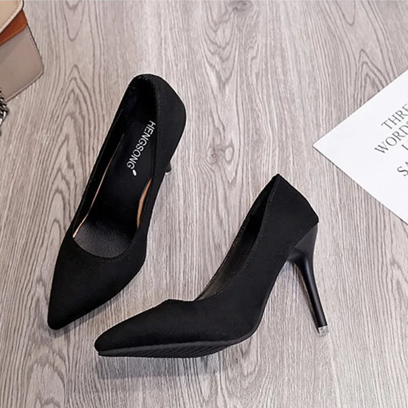 Summer Women's High Heels Pointed Stiletto High 10CM Large Size 42 43 Single Shoes Increase Comfort Breathable Lightweight Heels
Summer Women's High Heels Pointed Stiletto High 10CM Large Size 42 43 Single Shoes Increase Comfort Breathable Lightweight Heels