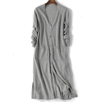 Cashmere cardigan women jumper 2020 Autumn Winter Streetwear V-Neck Knitted Sweater Tops robe pull femme hiver long cardigan
Cashmere cardigan women jumper 2020 Autumn Winter Streetwear V-Neck Knitted Sweater Tops robe pull femme hiver long cardigan
