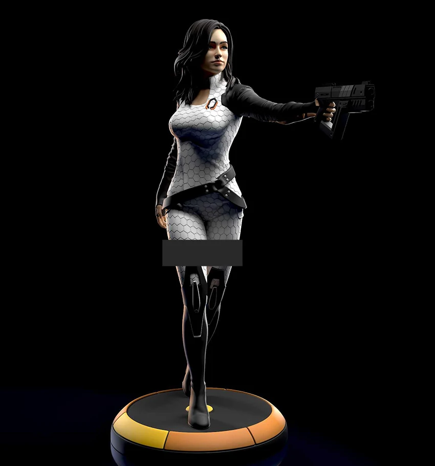 1/24 75mm 1/18 100mm Resin Model Kits Female Space Soldier Unpainted No Color RW-355 
1/24 75mm 1/18 100mm Resin Model Kits Female Space Soldier Unpainted No Color RW-355