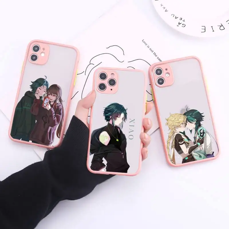 Xiao Genshin Impact Simple Matte Bumper Phone Case For iphone12 11 Pro Max X XS Max XR 7 8 Plus 12mini Shockproof Cover
Xiao Genshin Impact Simple Matte Bumper Phone Case For iphone12 11 Pro Max X XS Max XR 7 8 Plus 12mini Shockproof Cover