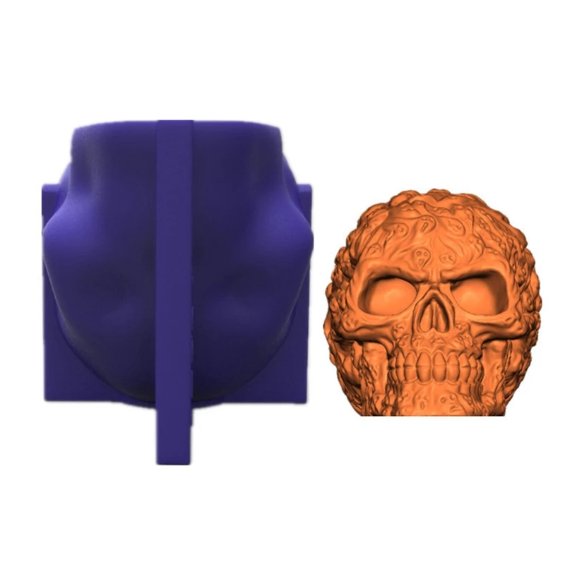Ghost 3D Skull Home Decorations Epoxy Resin Mold Ornaments Casting Silicone Mould for DIY Crafts Plaster Candle Making T84A
Ghost 3D Skull Home Decorations Epoxy Resin Mold Ornaments Casting Silicone Mould for DIY Crafts Plaster Candle Making T84A